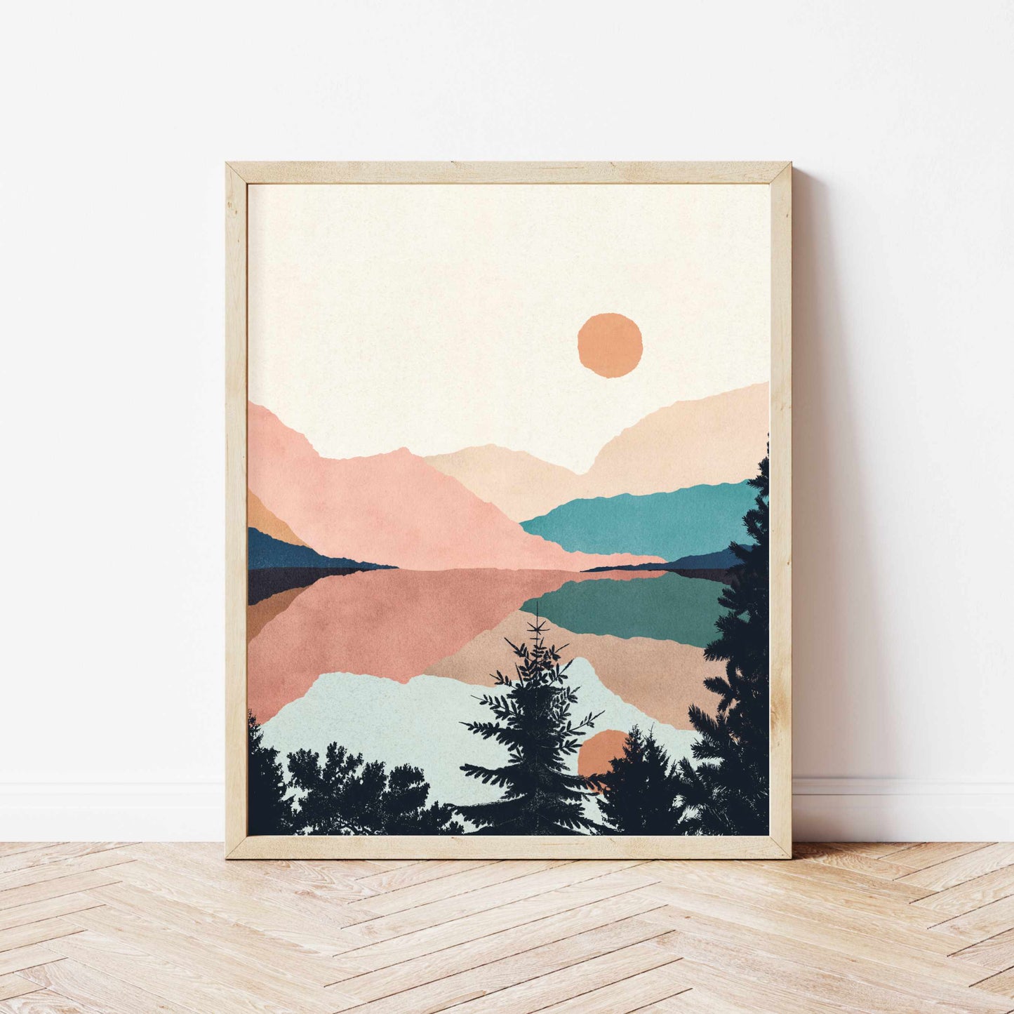 Printable Landscape Wall Art Mountain Art Print