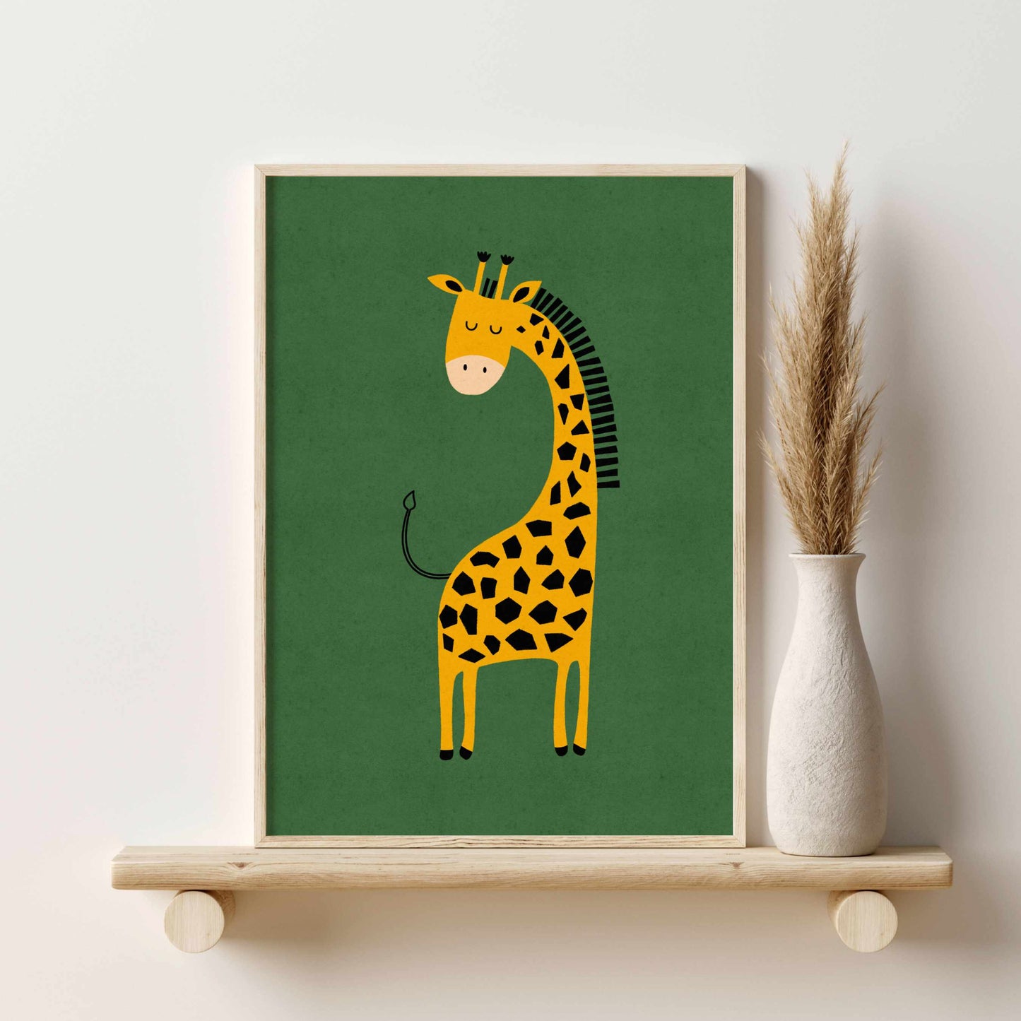 Printable Safari Nursery Wall Art , Kids Room Printable Set of 3