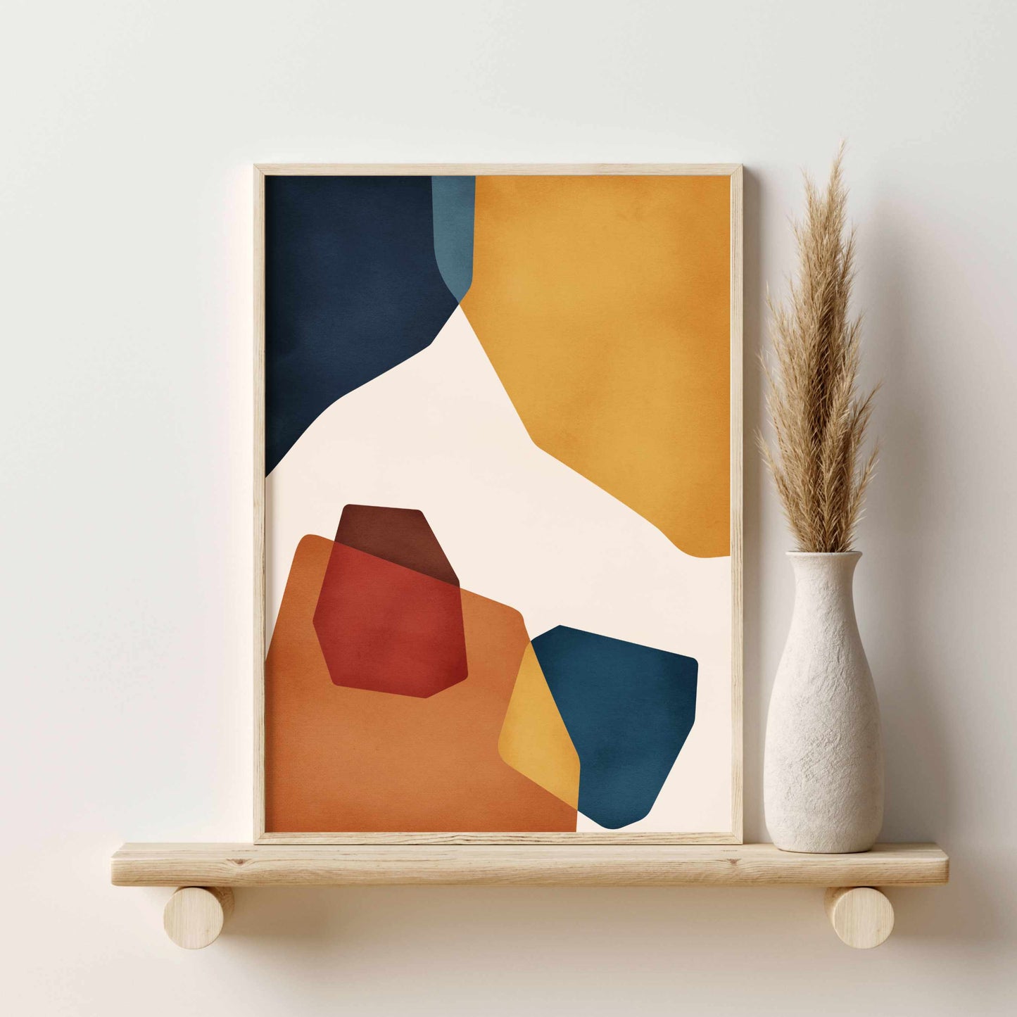 Printable Abstract Wall Art , Colorful Printable Set of 3