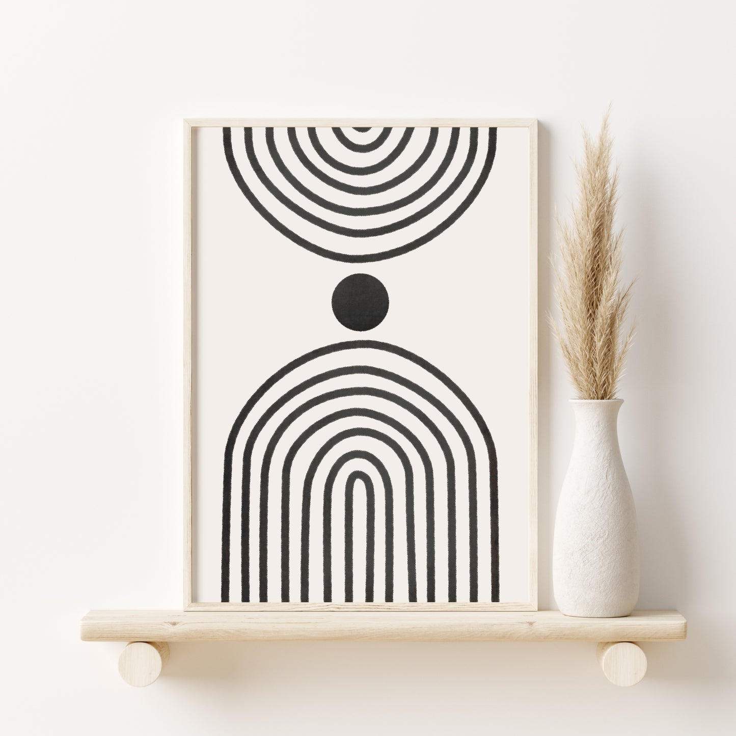 Printed Boho Wall Art Set of 3