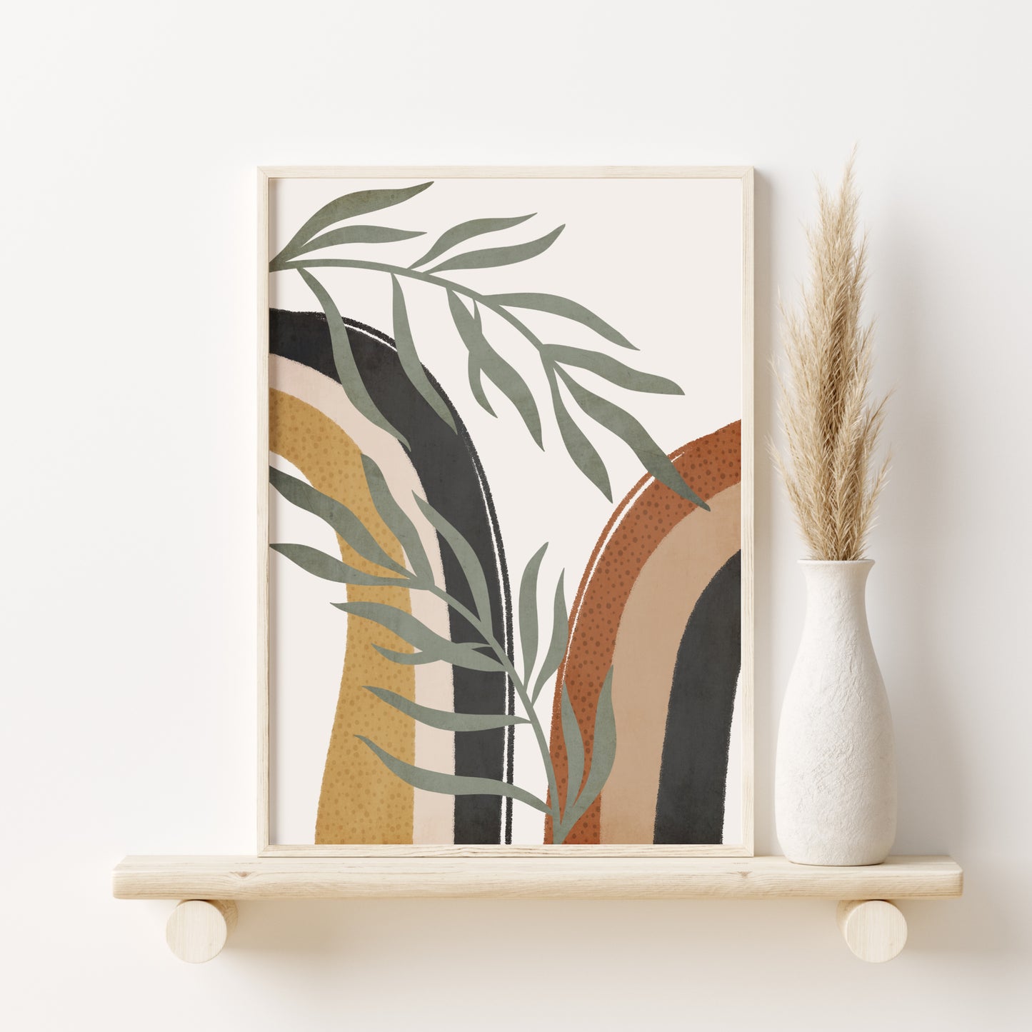 Printed Boho Wall Art Set of 3