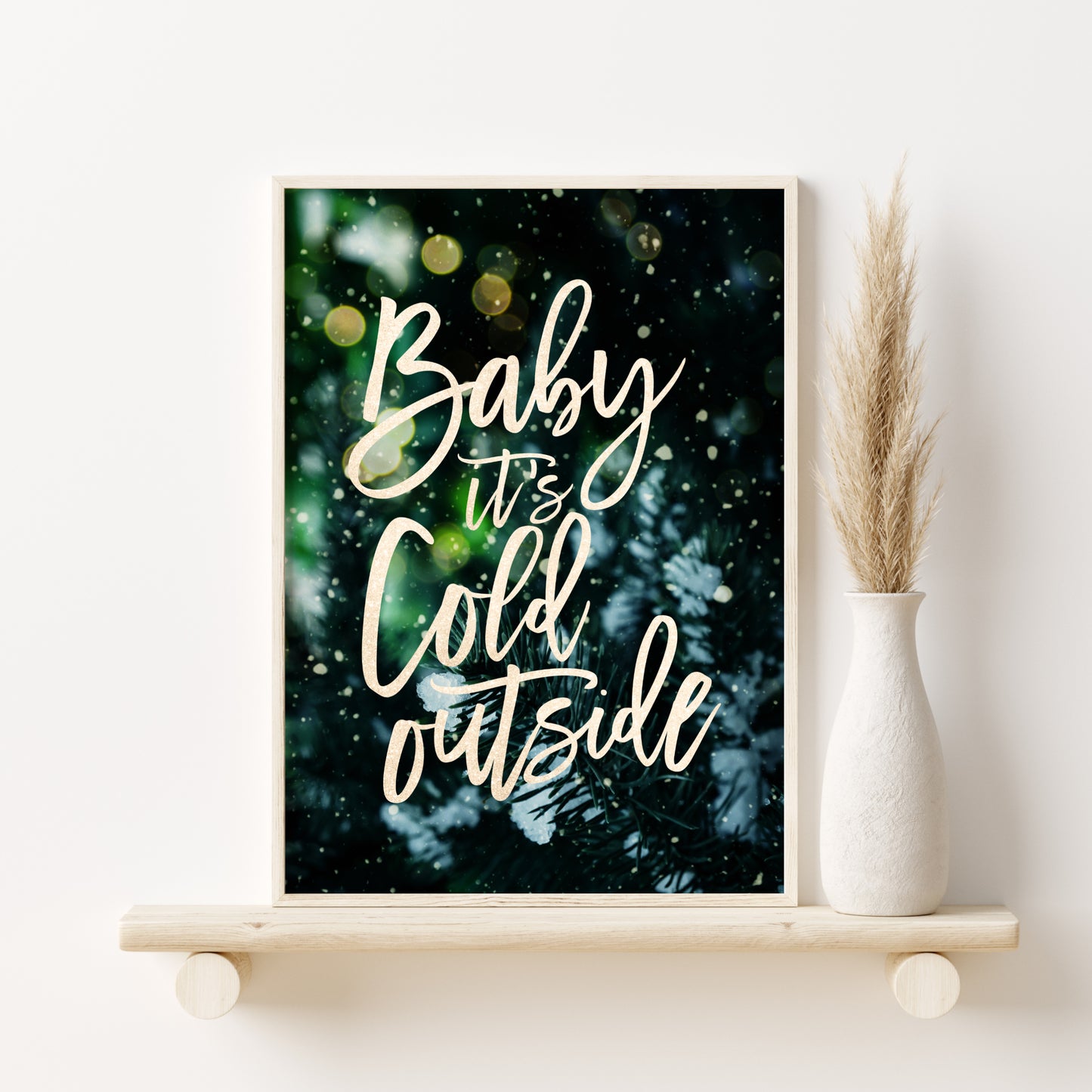 Printed Art Classic Christmas Prints Set