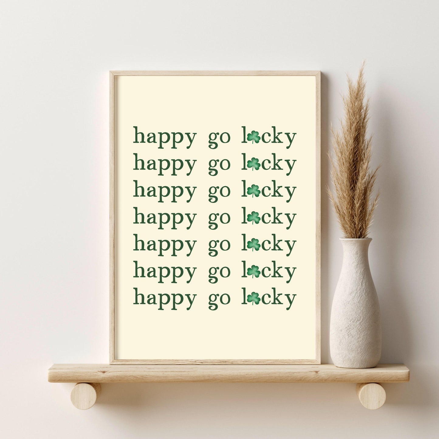 Printed Art St Patrick's Day Wall Art Gallery Set of 8