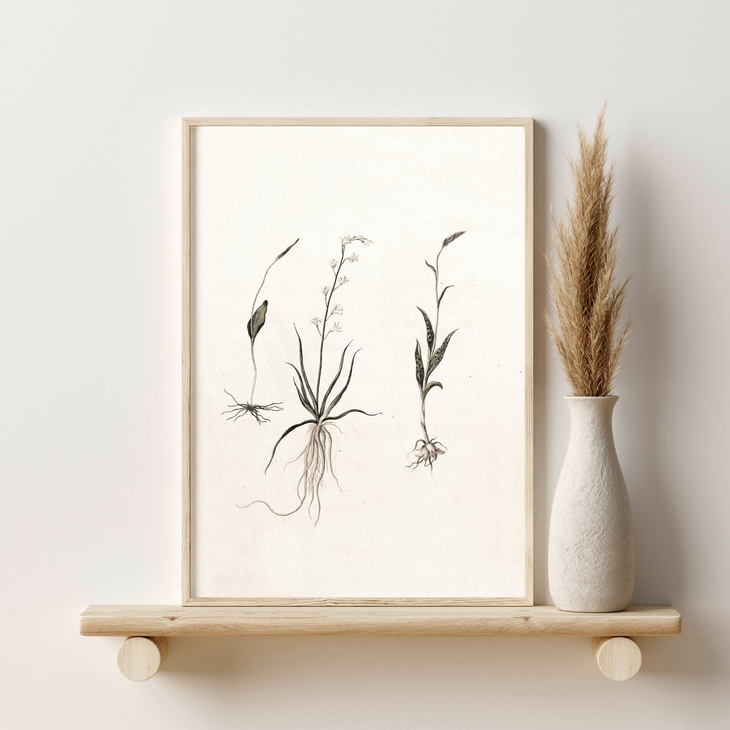 Printable Vintage Wall Art Minimalist Gallery Wall Print Set of 10