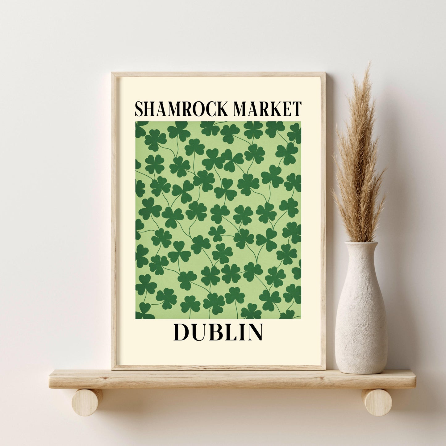 Printed Art St Patrick's Day Wall Art Gallery Set of 8