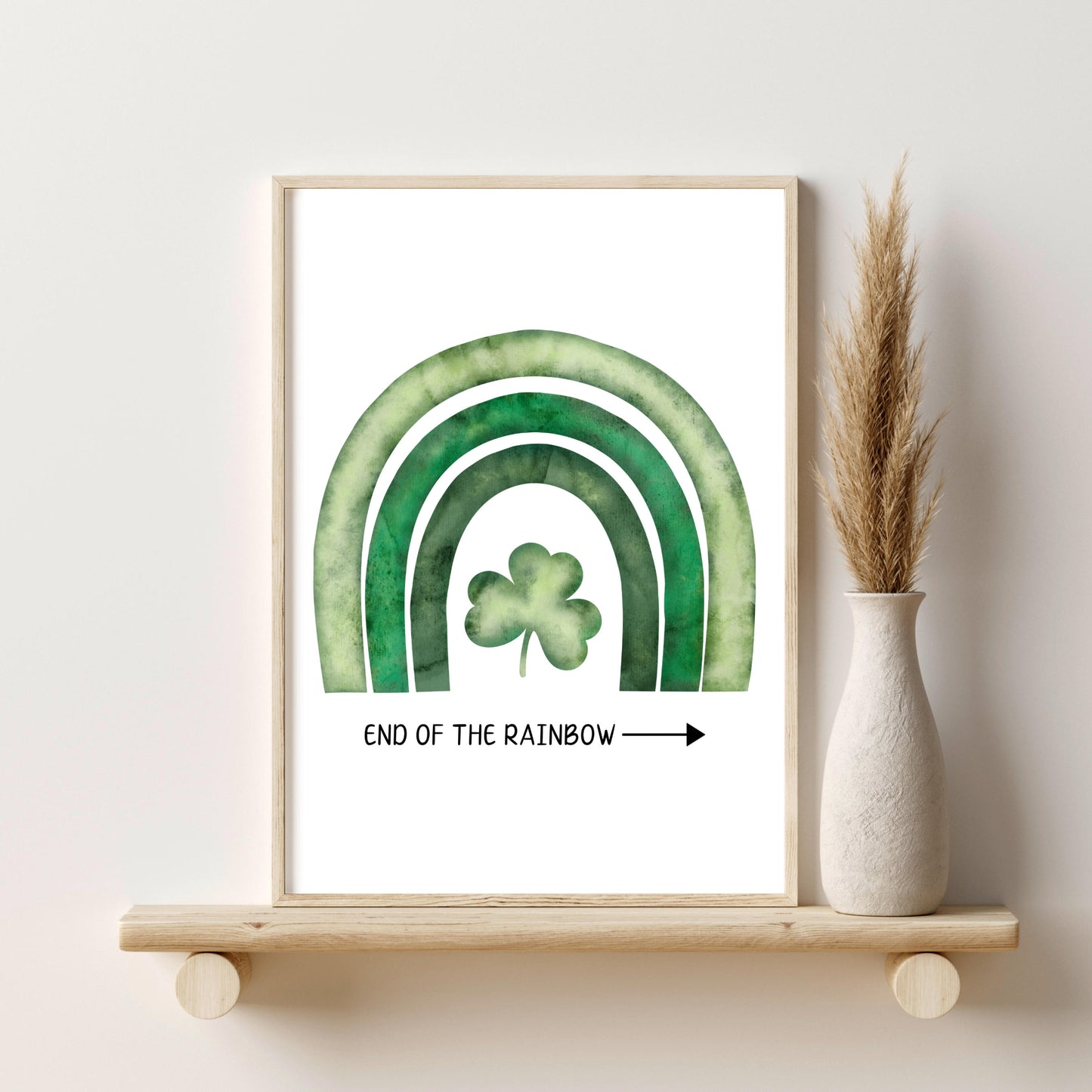 Printed Art St Patrick's Day Wall Art Gallery Set of 8