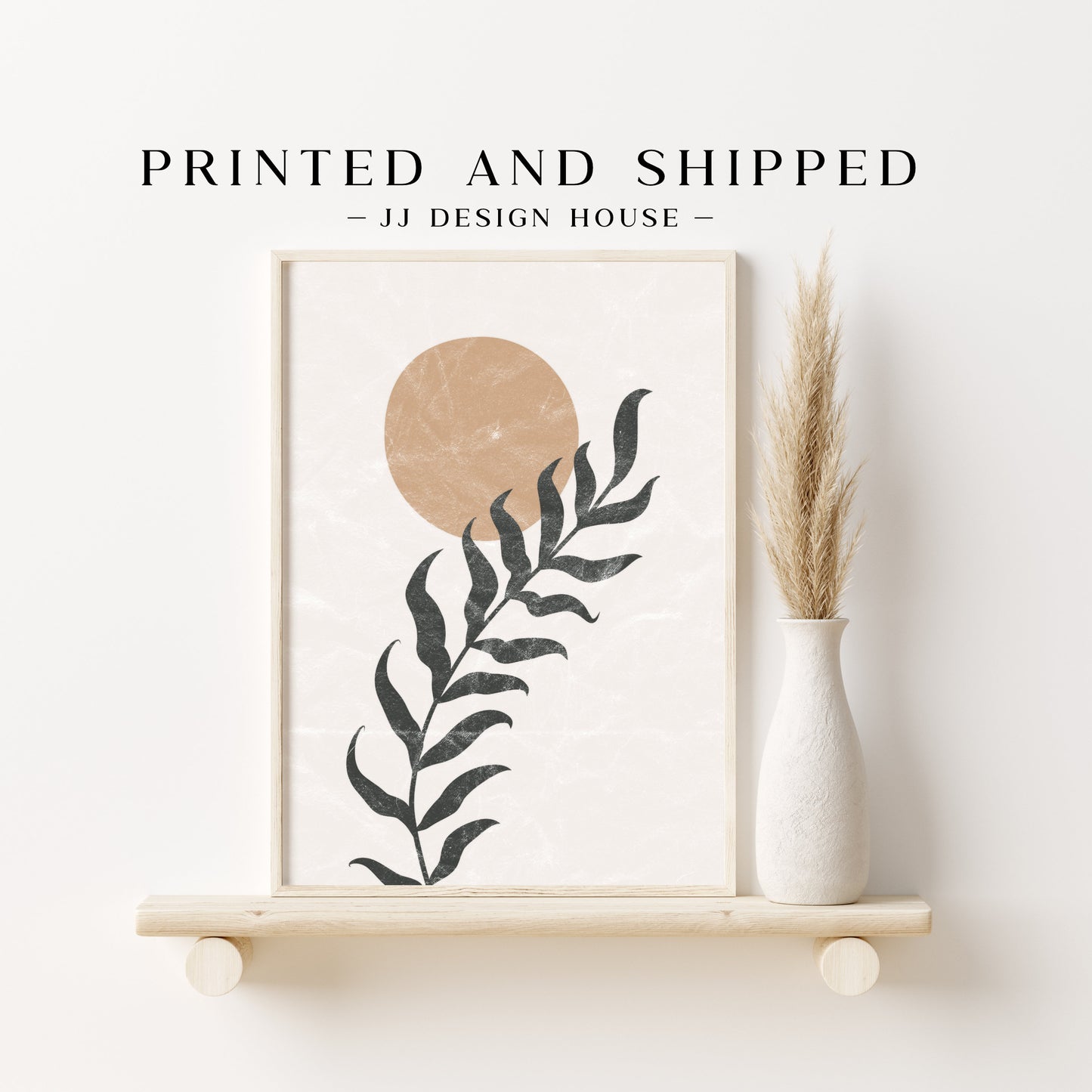 Printed Neutral Boho Art Gallery Wall Set