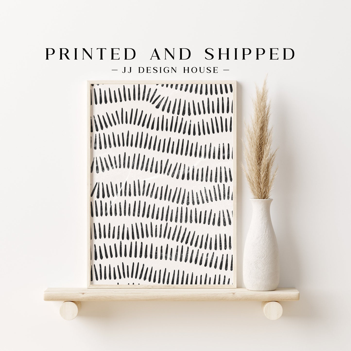 Printed Neutral Boho Art Gallery Wall Set
