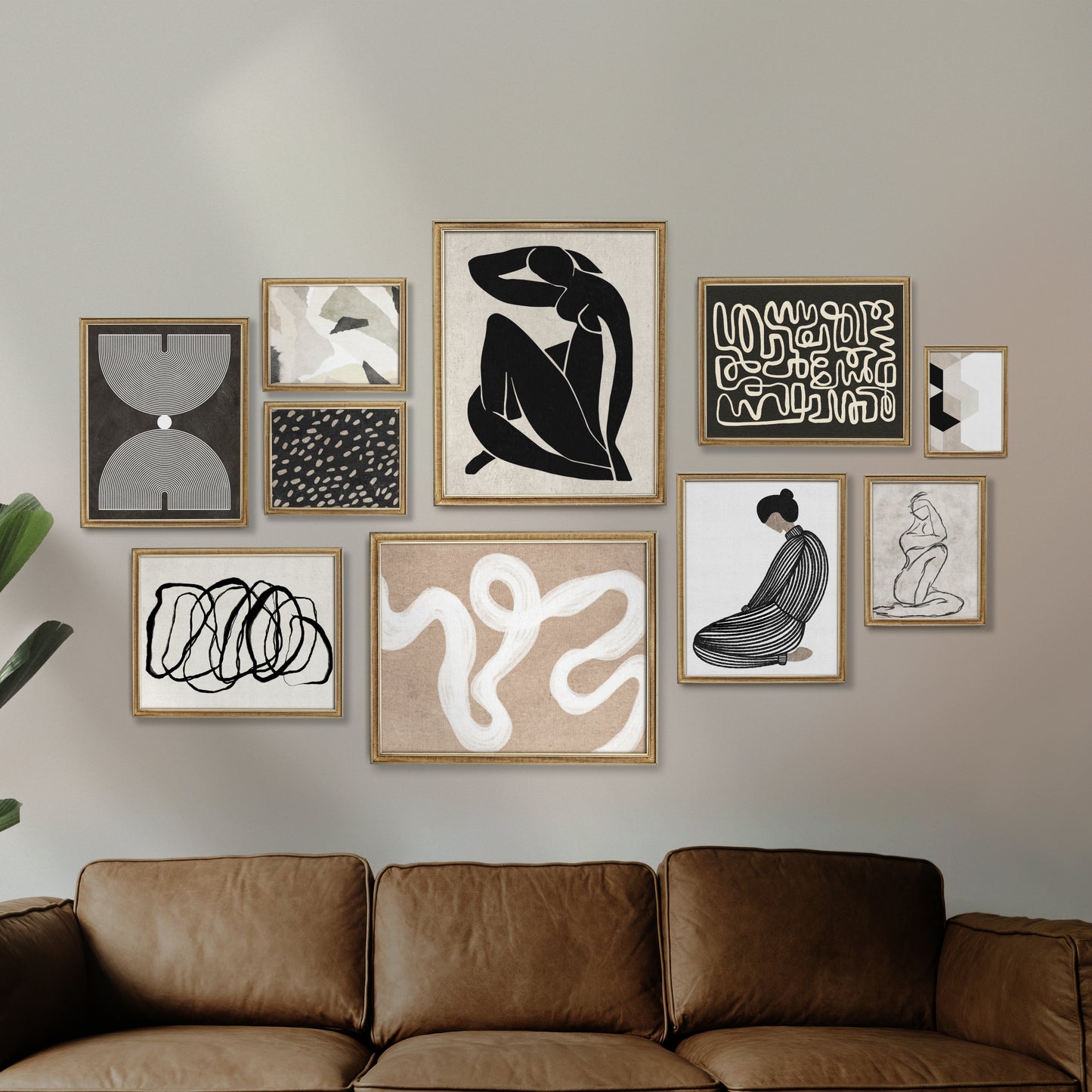 Printable Neutral Gallery Wall Set Mega Bundle