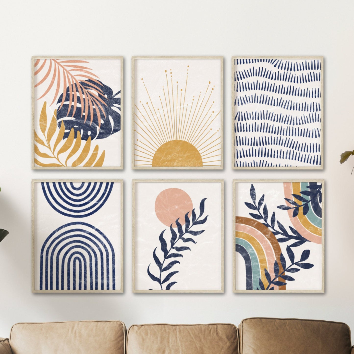 above couch decor