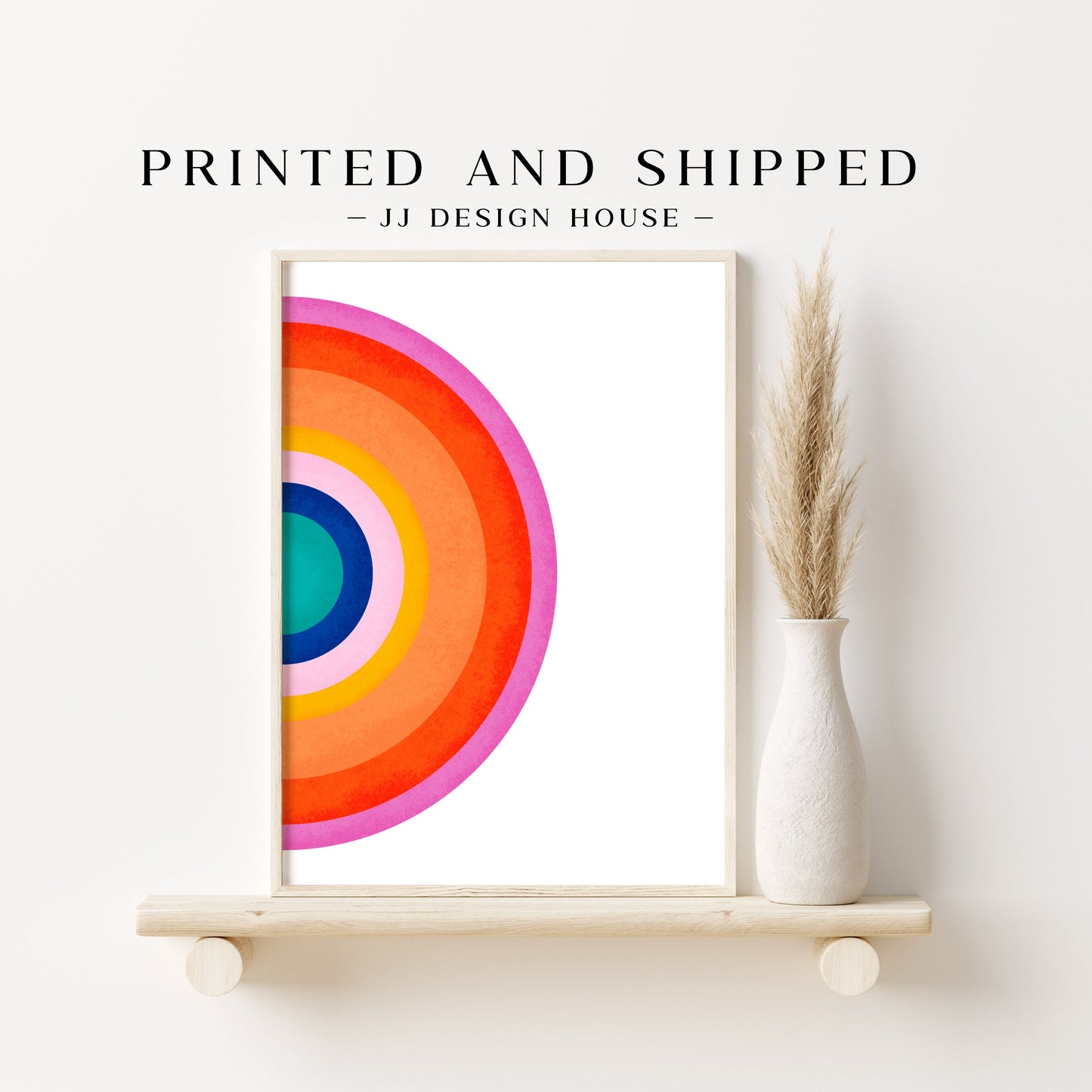 Retro Pink Gallery Wall Set