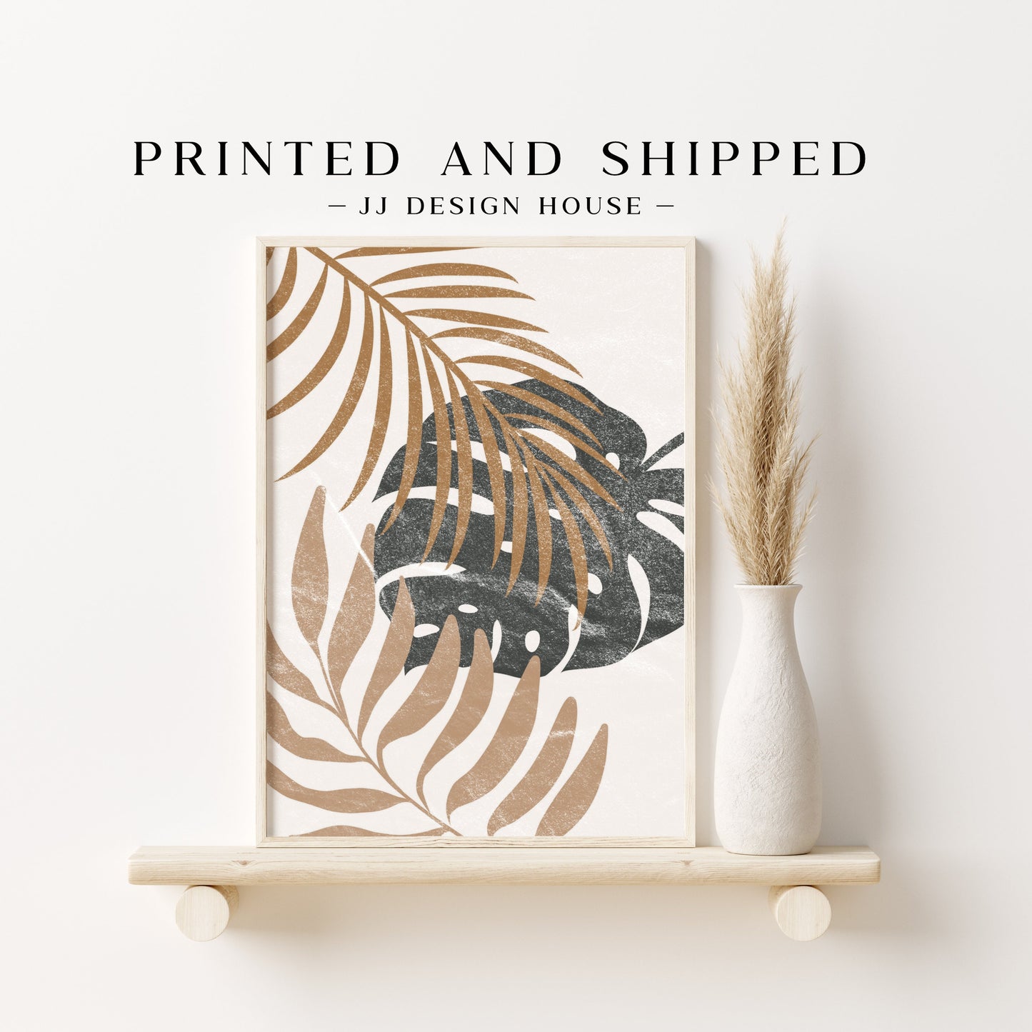 Printed Neutral Boho Art Gallery Wall Set