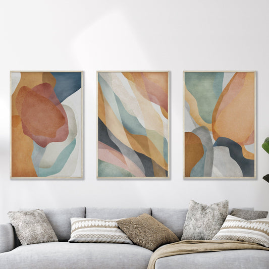 Printed Art, Abstract Wall Art, Colorful Wall Art