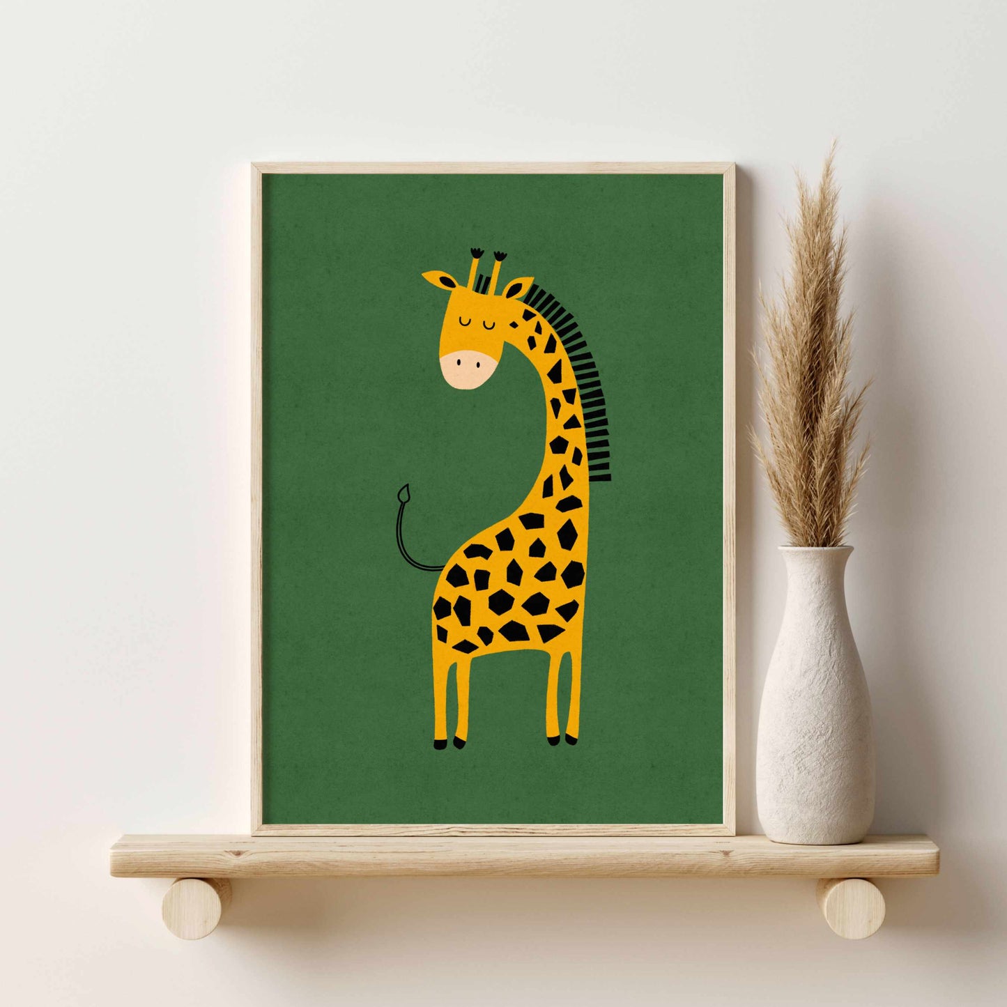 Printed 3 Piece Safari Nursery Wall Art, Safari Animals Wall Art Poster Print