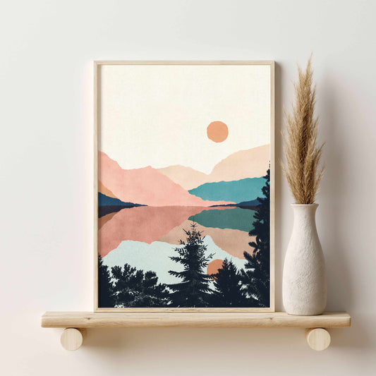 Printable Landscape Wall Art Mountain Art Print