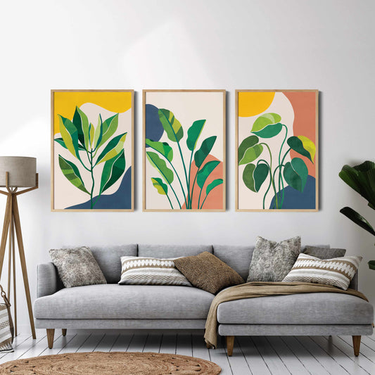 Printable Nature Wall Art Printable Set of 3