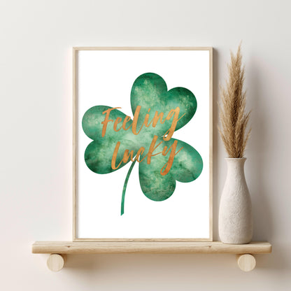 Printed Art St Patrick's Day Wall Art Gallery Set of 8