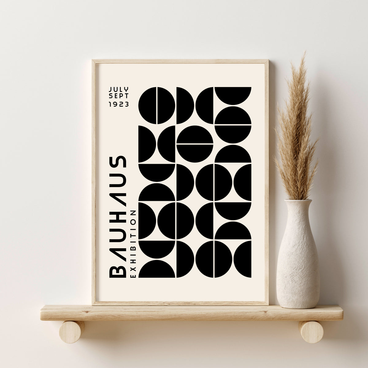 Printable Bauhaus Mid Century Modern Wall Art Set of 6 Prints – JJ ...