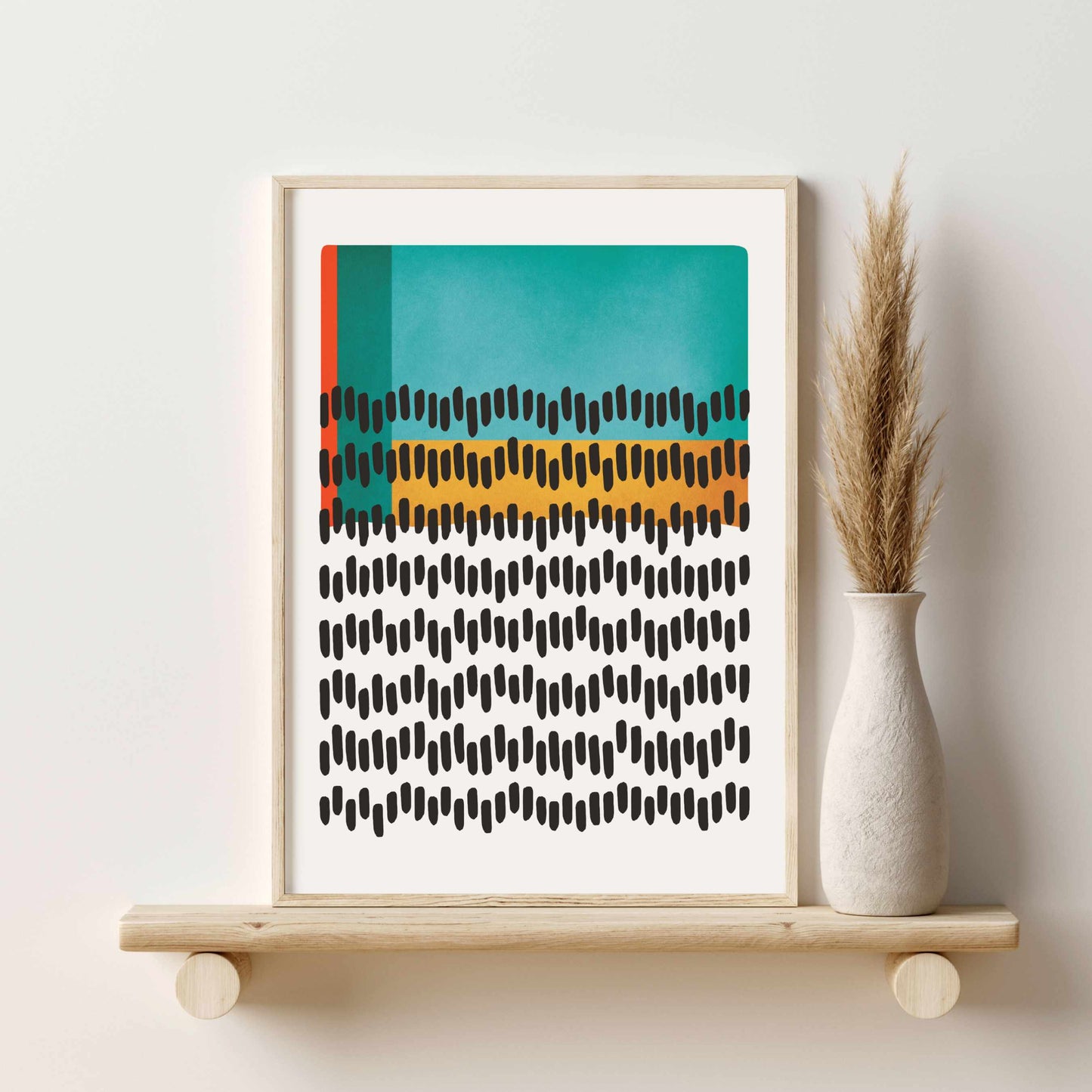 Printable Mid Century Modern Wall Art Set of 3