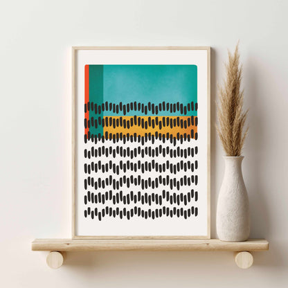 Printable Mid Century Modern Wall Art Set of 3