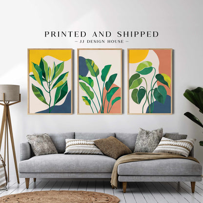 Printed 3 Piece Wall Art, Nature Wall Art Poster Print