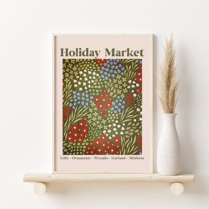 Printed Art Christmas Wall Art, Christmas Prints, Modern Christmas Decor