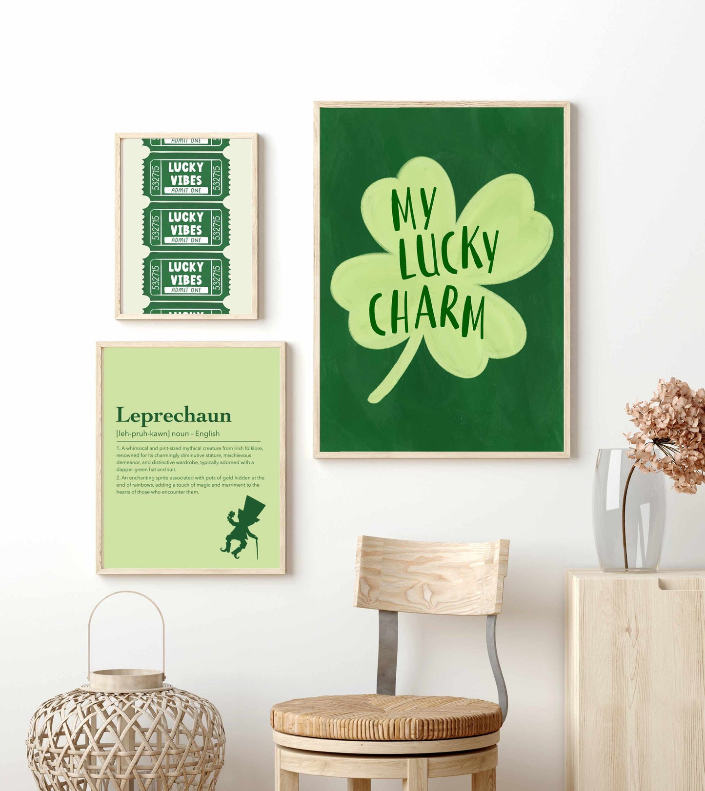 Printable St Patrick's Day Decor Set of 12