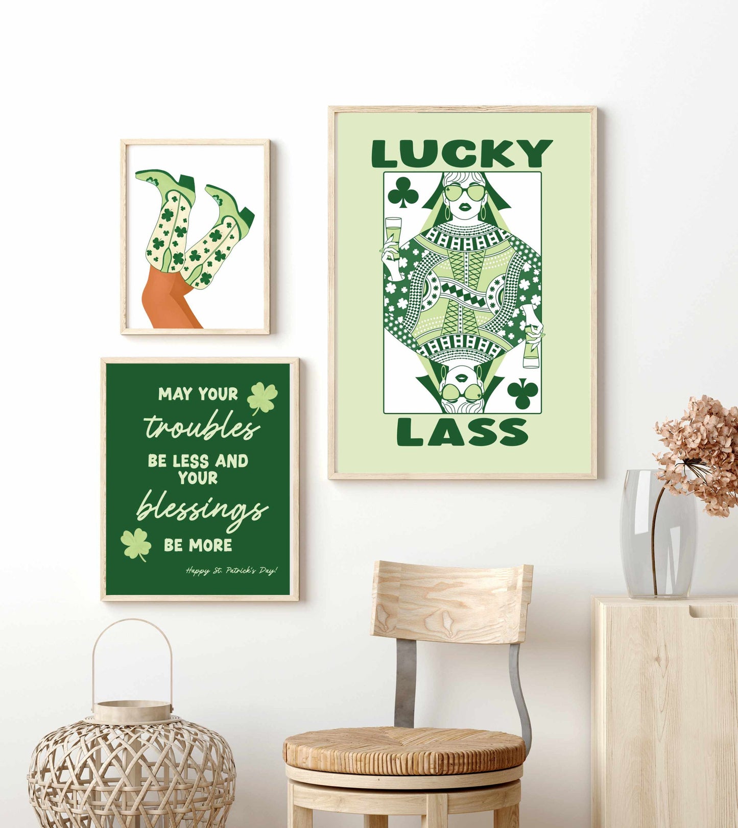 Printable St Patrick's Day Decor Set of 12